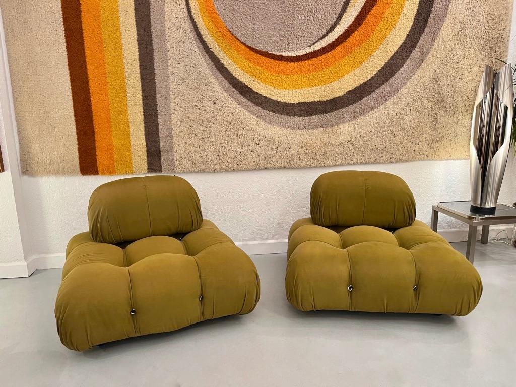 Vintage Mario Bellini 'Camaleonda' Modular Sofa, 2 elements, B&B Italia, 1970s 6