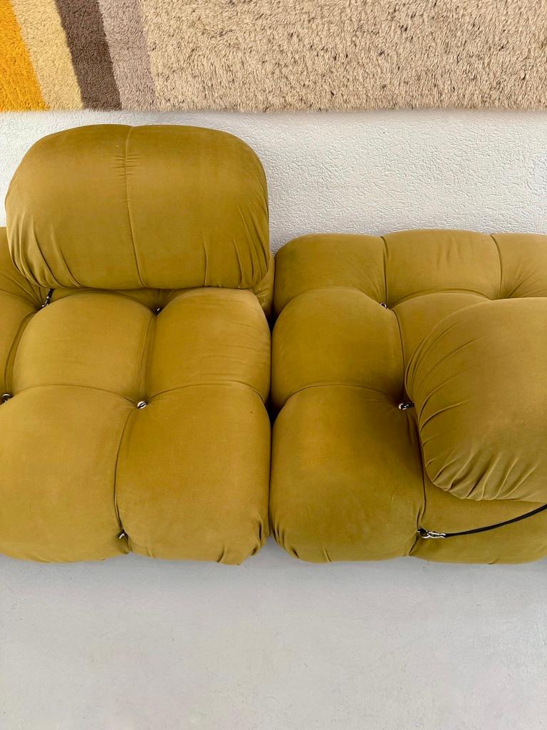 Vintage Mario Bellini 'Camaleonda' Modular Sofa, 2 elements, B&B Italia, 1970s 2