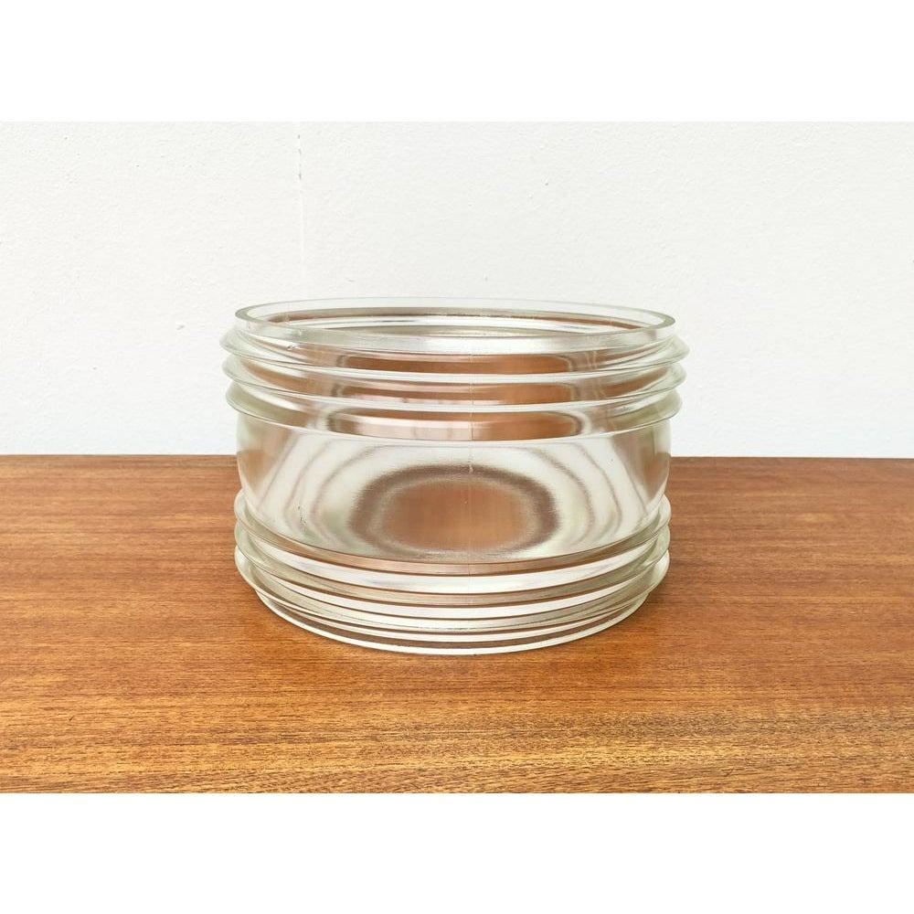 Decoración marítima vintage Farol de barco Lente de cristal Fresnel, años 70 en venta 7