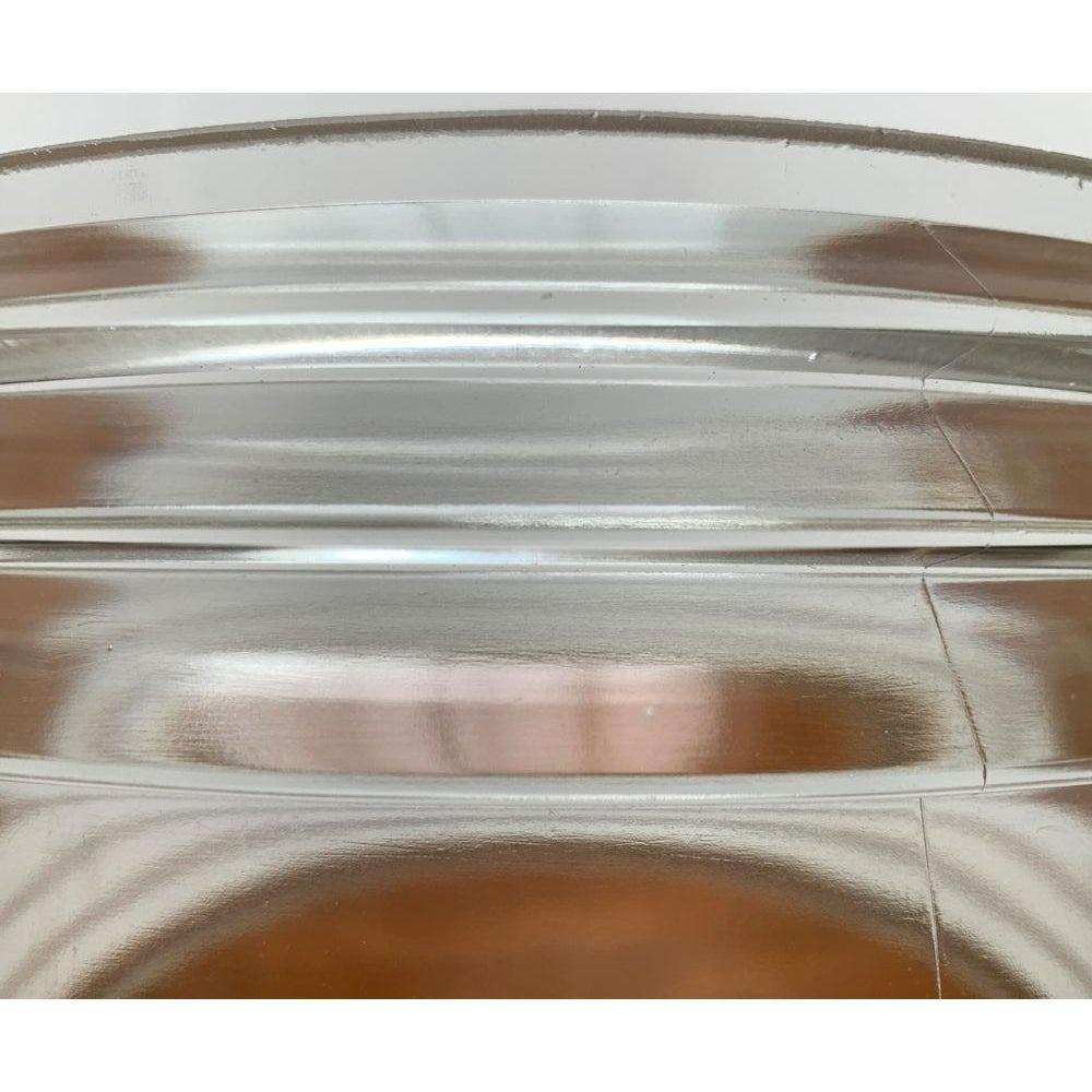 Decoración marítima vintage Farol de barco Lente de cristal Fresnel, años 70 siglo XX en venta