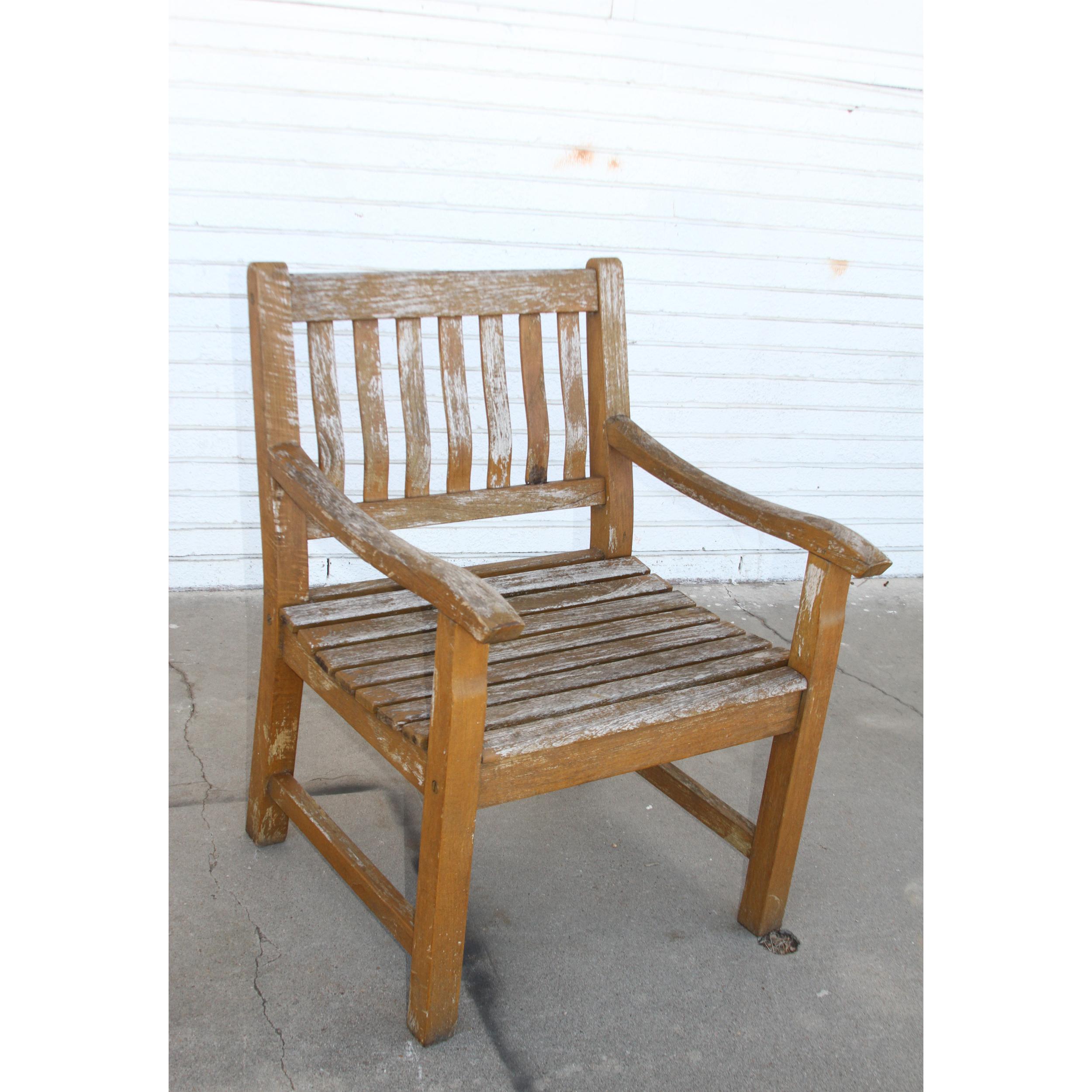 Other Vintage Maritime Heritage Bench Chair  For Sale