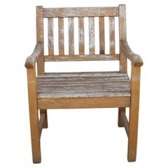 Fauteuil banc vintage du patrimoine maritime