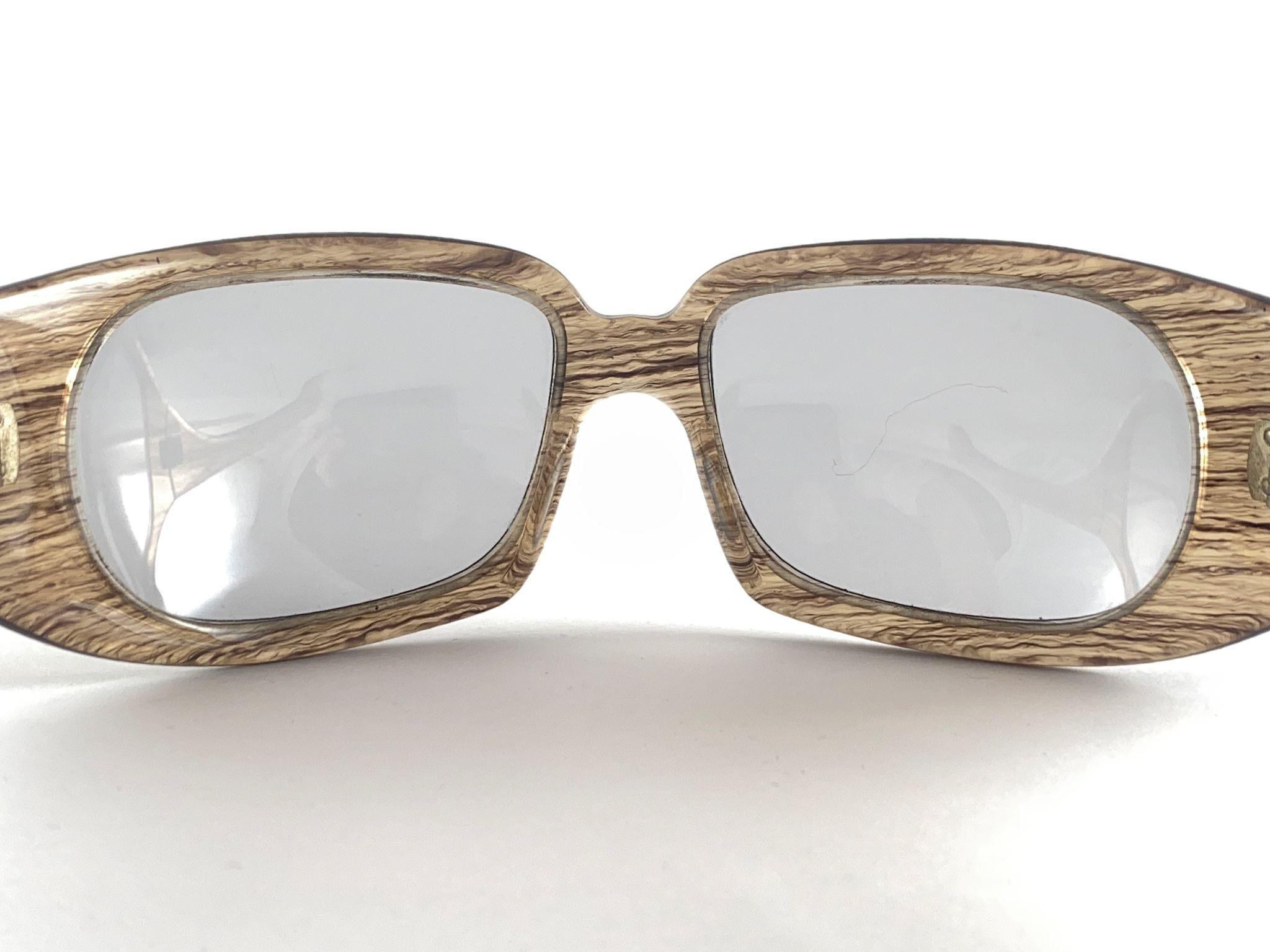 Lunettes de soleil vintage Maroni 55 Bug Eyed By Fidela Avantgarde 1970 Made in France Excellent état - En vente à Baleares, Baleares