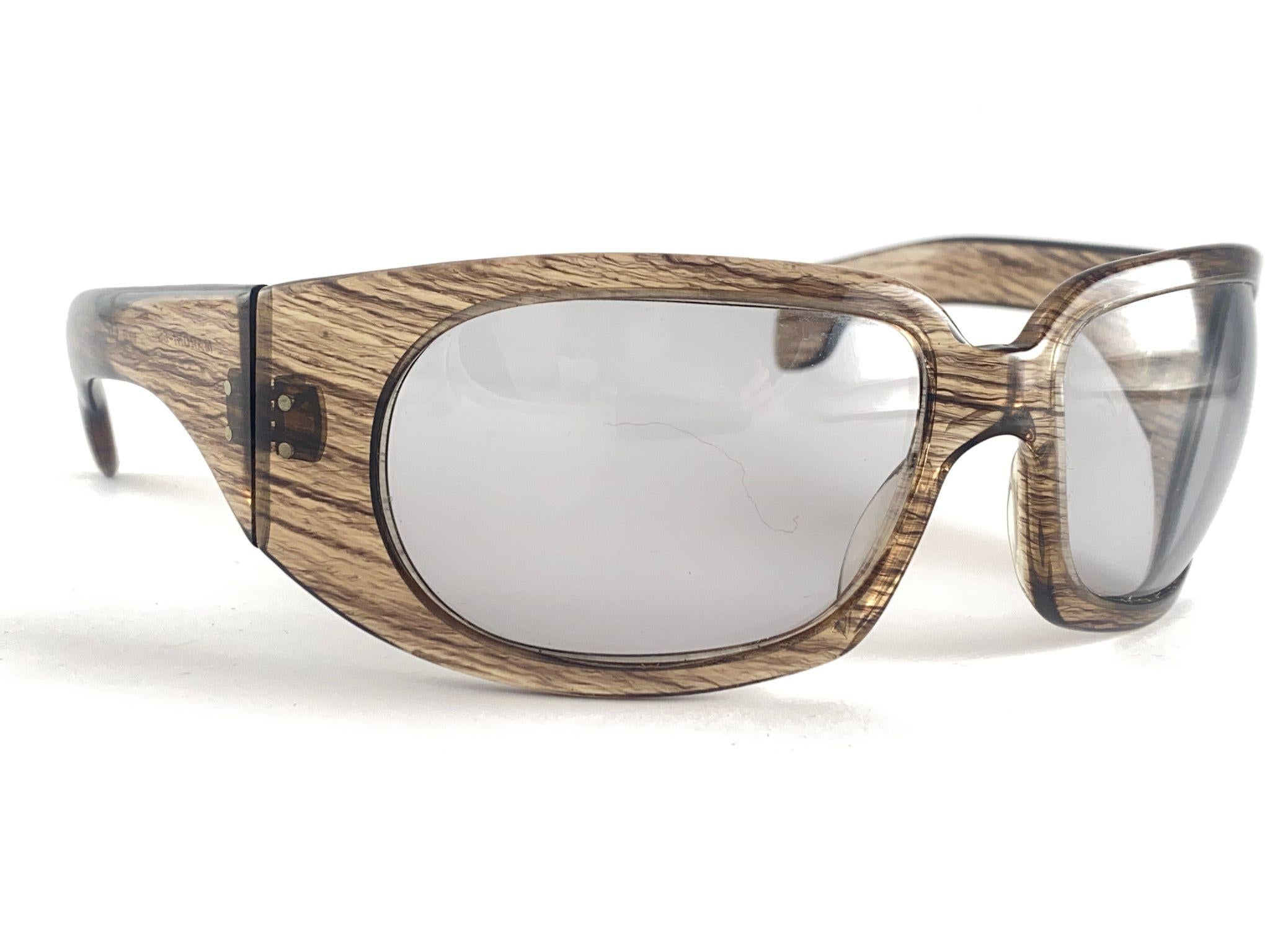 Lunettes de soleil vintage Maroni 55 Bug Eyed By Fidela Avantgarde 1970 Made in France Unisexe en vente