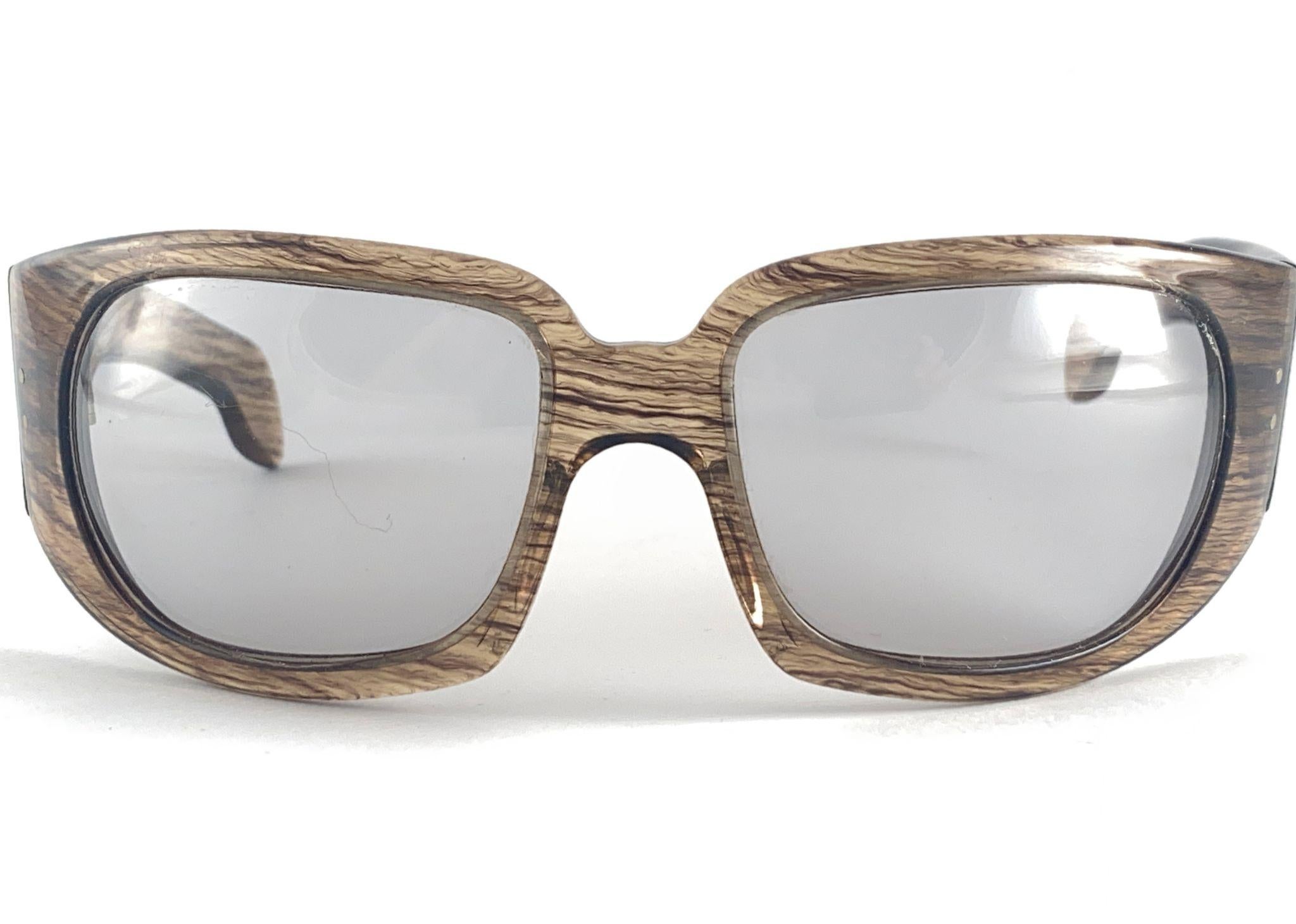 Lunettes de soleil vintage Maroni 55 Bug Eyed By Fidela Avantgarde 1970 Made in France en vente 3
