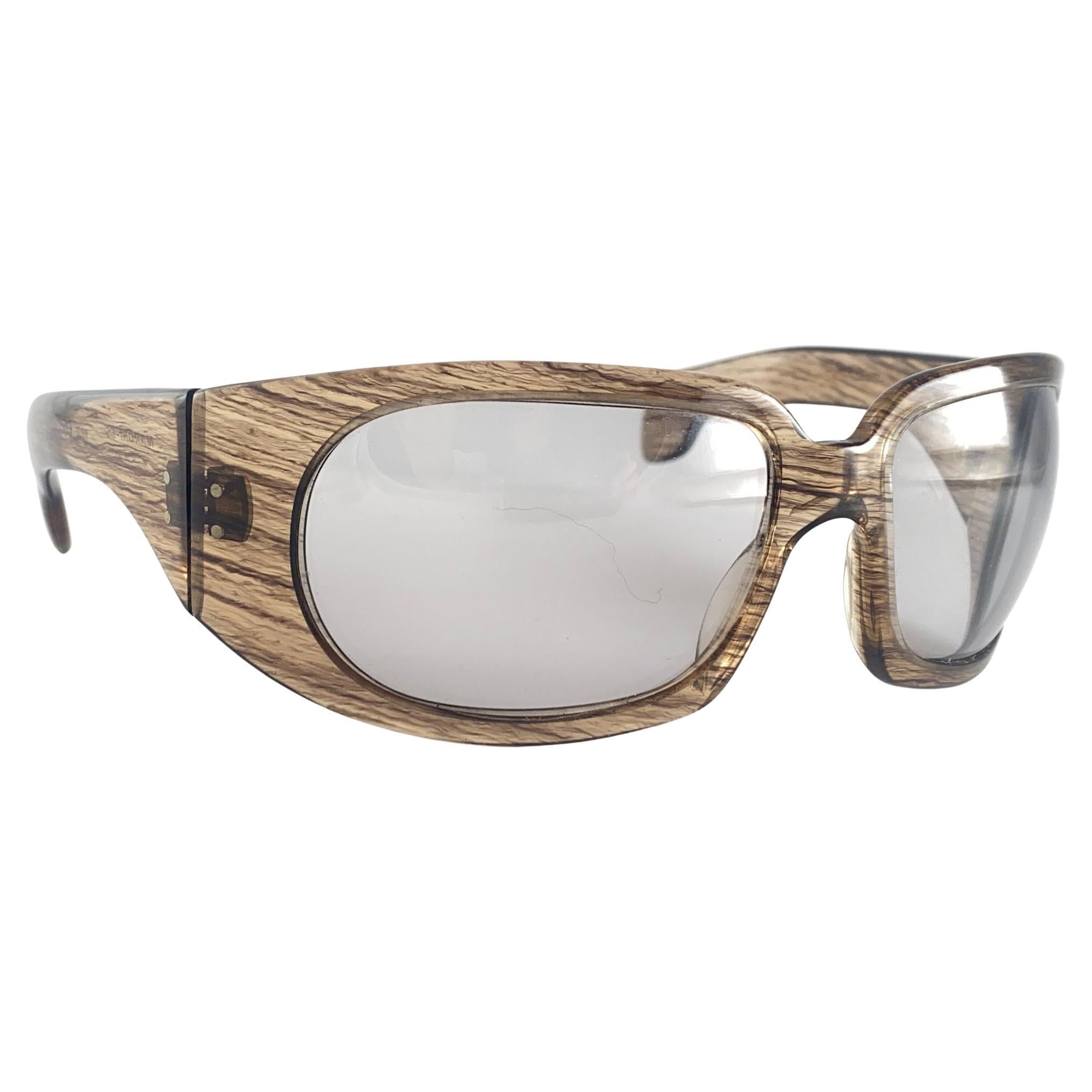 Lunettes de soleil vintage Maroni 55 Bug Eyed By Fidela Avantgarde 1970 Made in France en vente