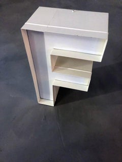 Vintage Marquee Box Letter F - Metal channel letter - Advertisement