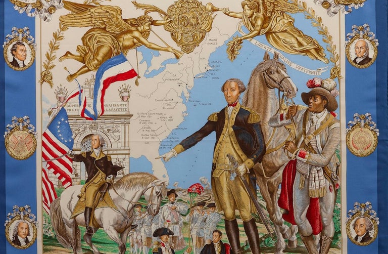 Hermes lafayette scarf Clearance