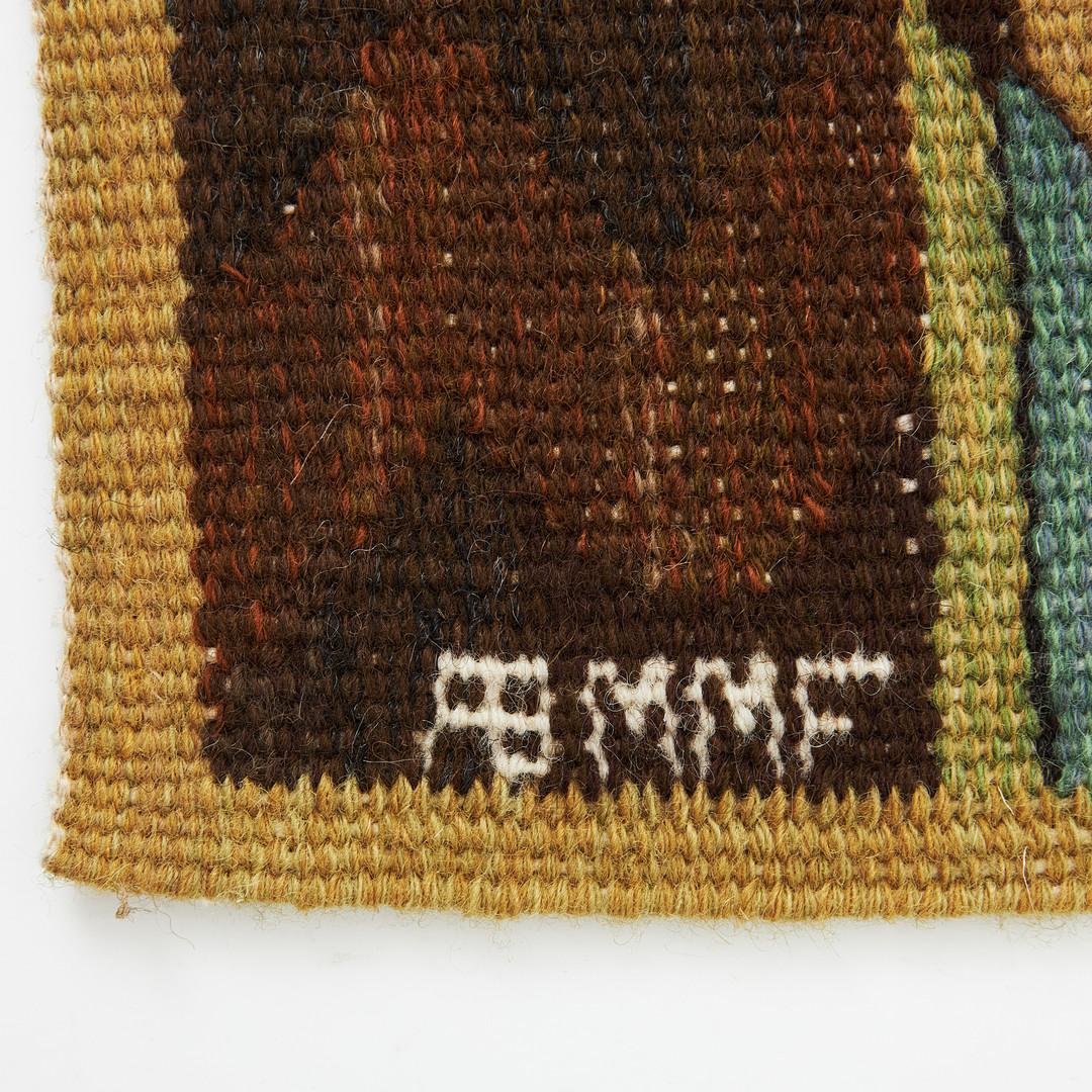 Vintage Märta Måås-Fjetterström Clog Tapisserie, 1940er Jahre (Handgewebt) im Angebot
