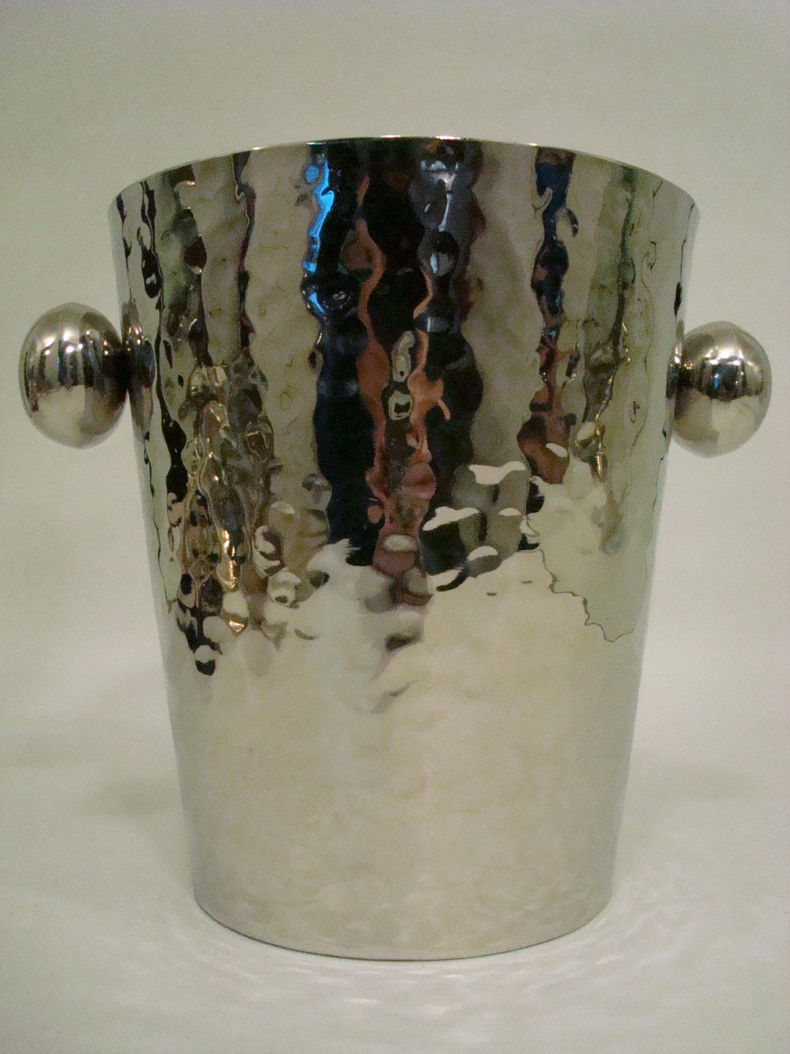 20th Century Vintage Martele Champagne / Wine Cooler Bucket. Italy 1960´s For Sale