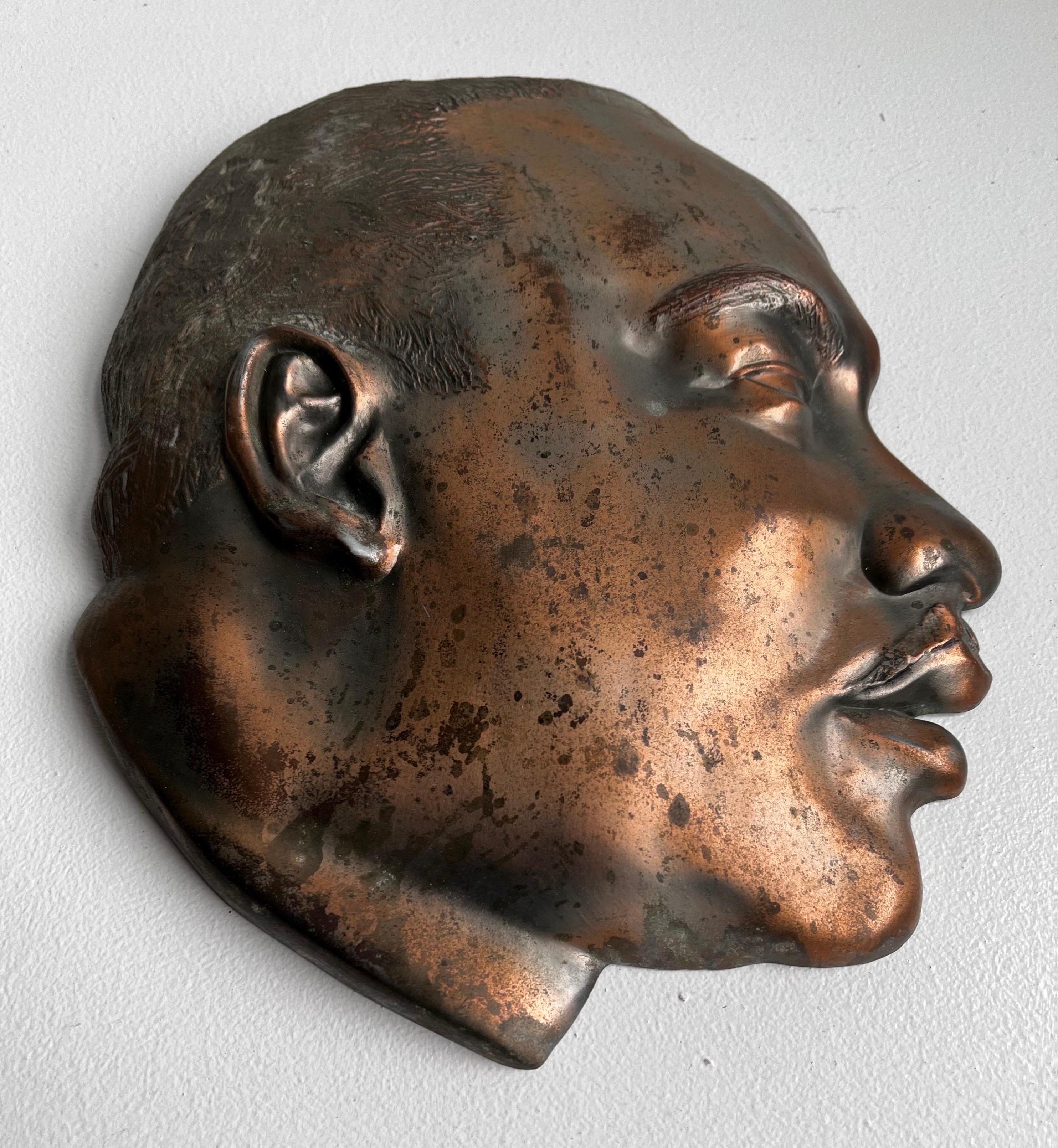 mlk jr death mask