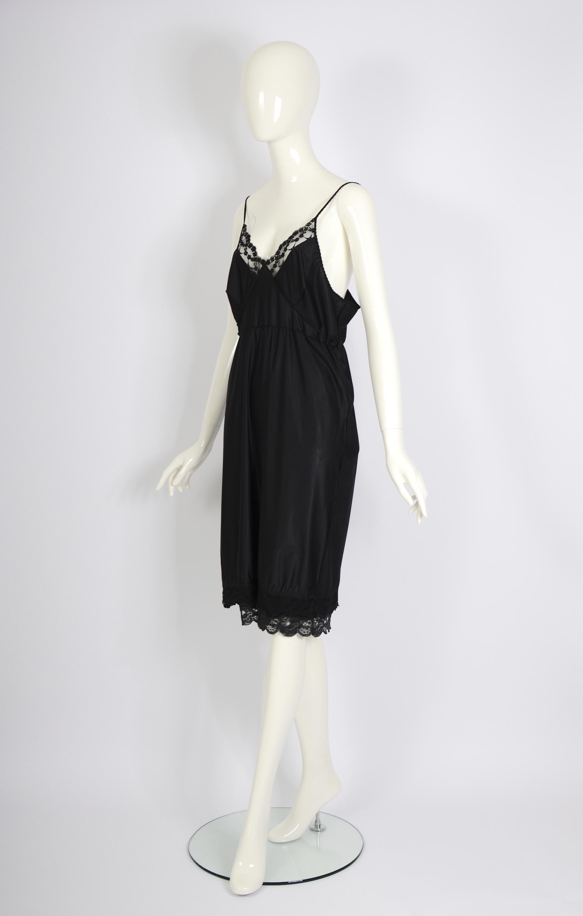 Vintage Martin Margiela artisanal ss 2003 runway black folded dress skirt For Sale 7
