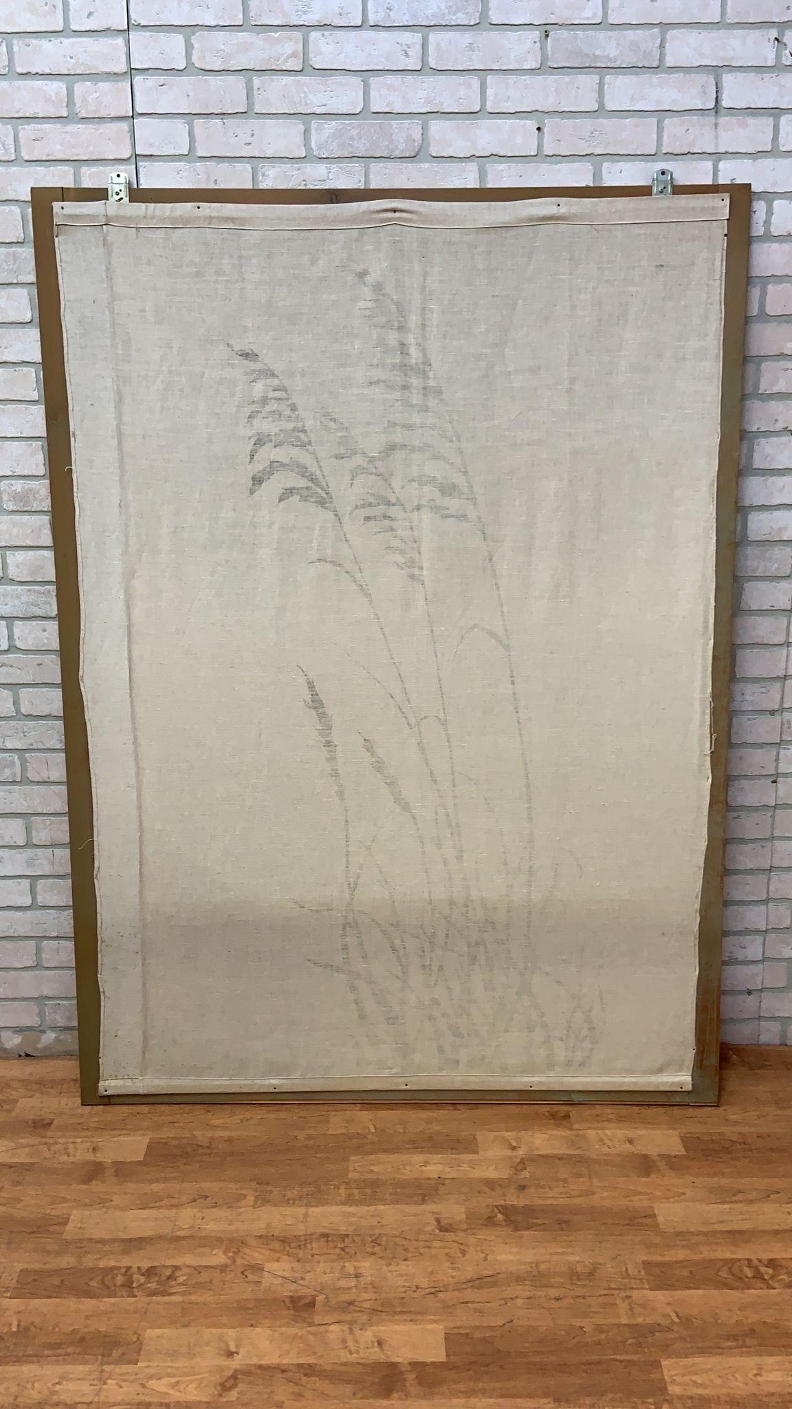 Art of Vintage Marushka - Stampa su tela con pannelli incorniciati - Set di 4 pannelli in vendita 1