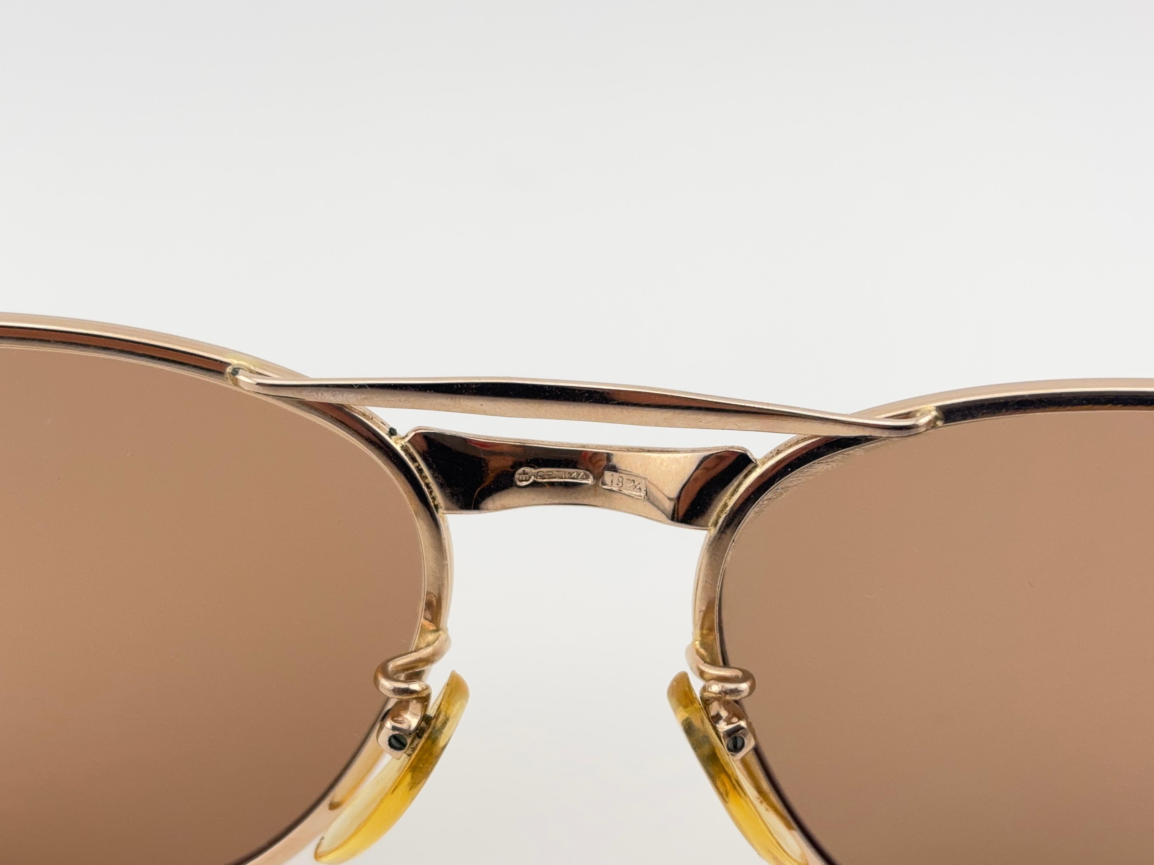 Lunettes de soleil vintage Marwitz Shield Midcentury 1960's Made in Germany Unisexe en vente