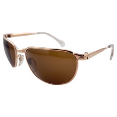 Occhiali da sole vintage Marwitz Shield 10 K Gold Filled Midcentury 1960's Germania