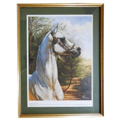 Retro Mary Haggard Arabian Horse Daughter of Egypt Print