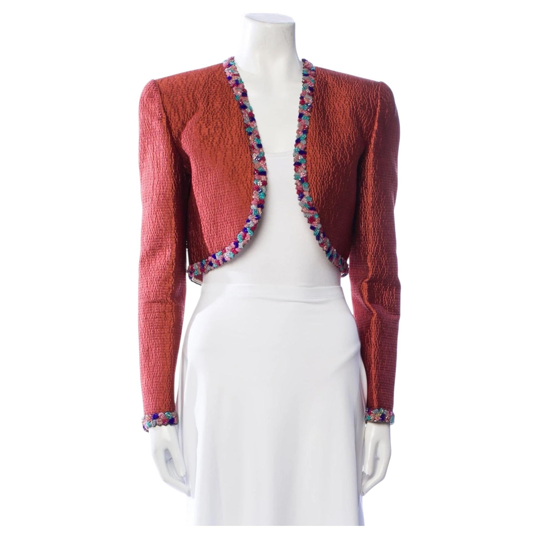 Vintage Mary McFadden Bolero / blazer