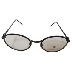 Vintage Maserati Eyeglasses Titanium Black