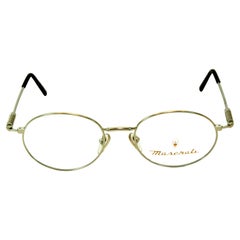 Vintage Maserati Eyeglasses Titanium Black Frame