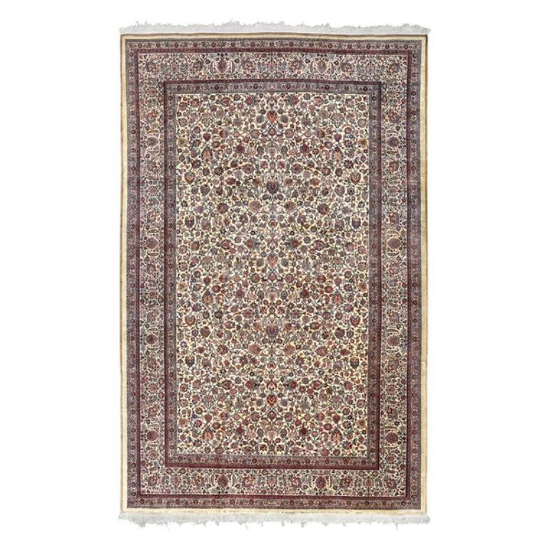 Vintage Mashad Saber Rug - Size: 17'9 X 11'8