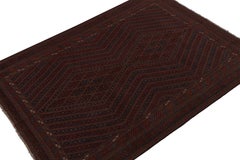 Tapis tribal Baluch à motifs géométriques colorés de Rug & Kilim