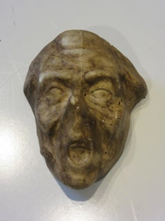 Vintage Mask Mold of a Old Man by the American Mask Company
