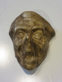 Vintage Mask Mold of a Old Man by the American Mask Company 