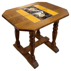 Vintage Mason Monterey California Tile Top Table