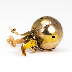 Vintage Masonic 9 Carat Gold Orb Pendant