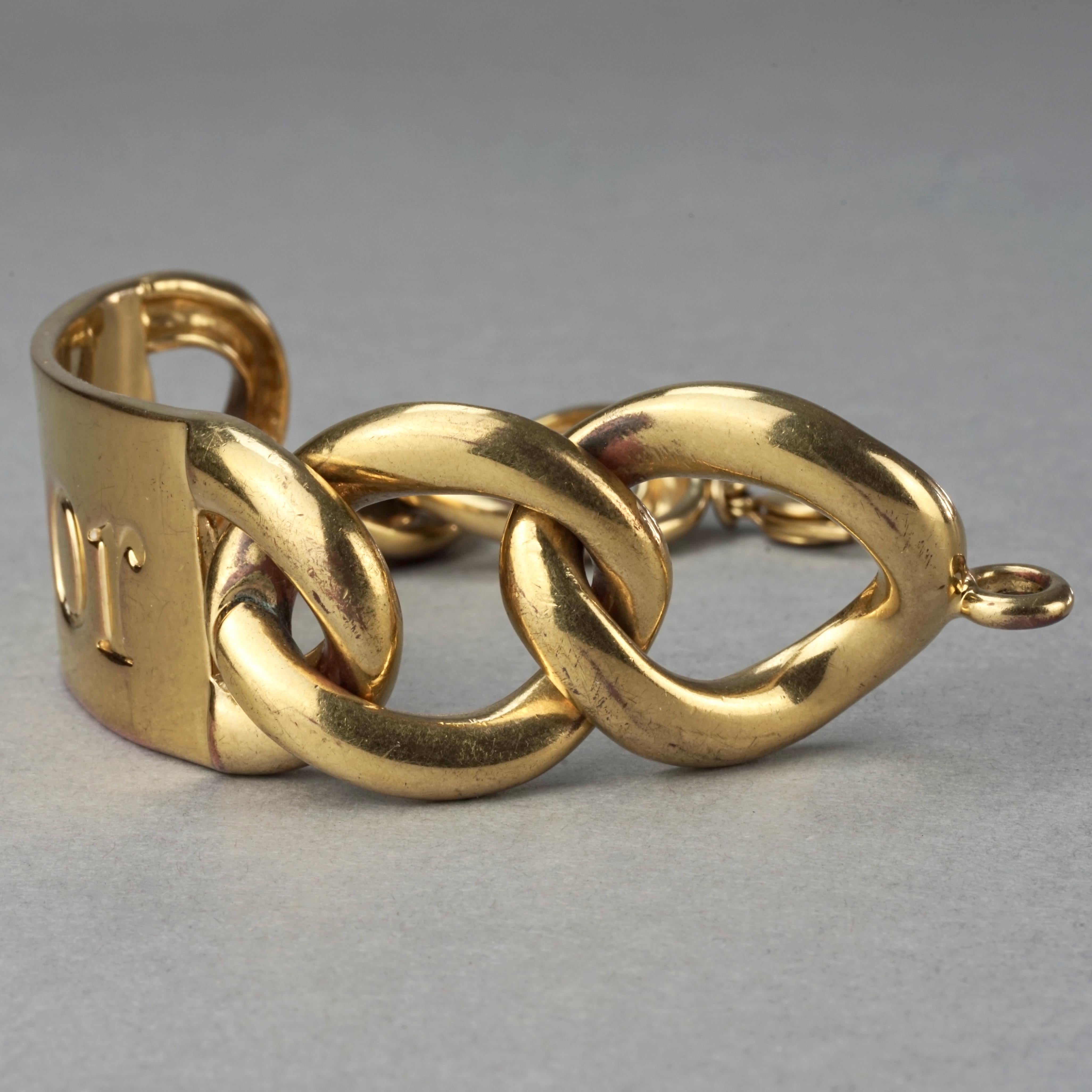 dior nameplate necklace