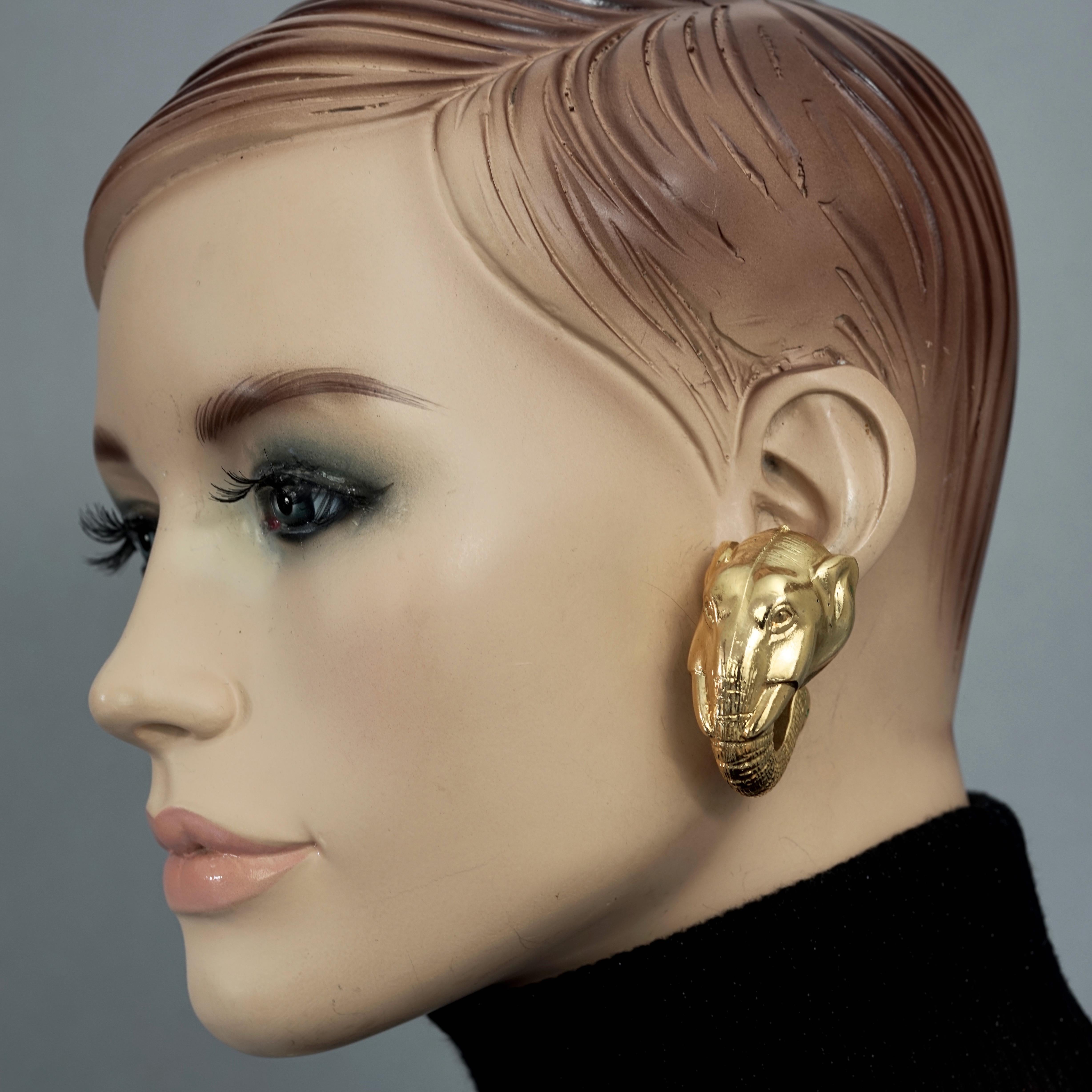 vintage creole earrings