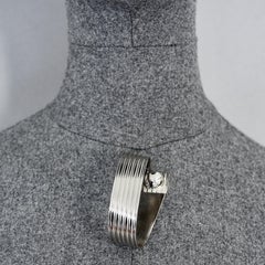 Vintage Massive GIANNI VERSACE by Ugo Correani Modernist Coiled Brooch