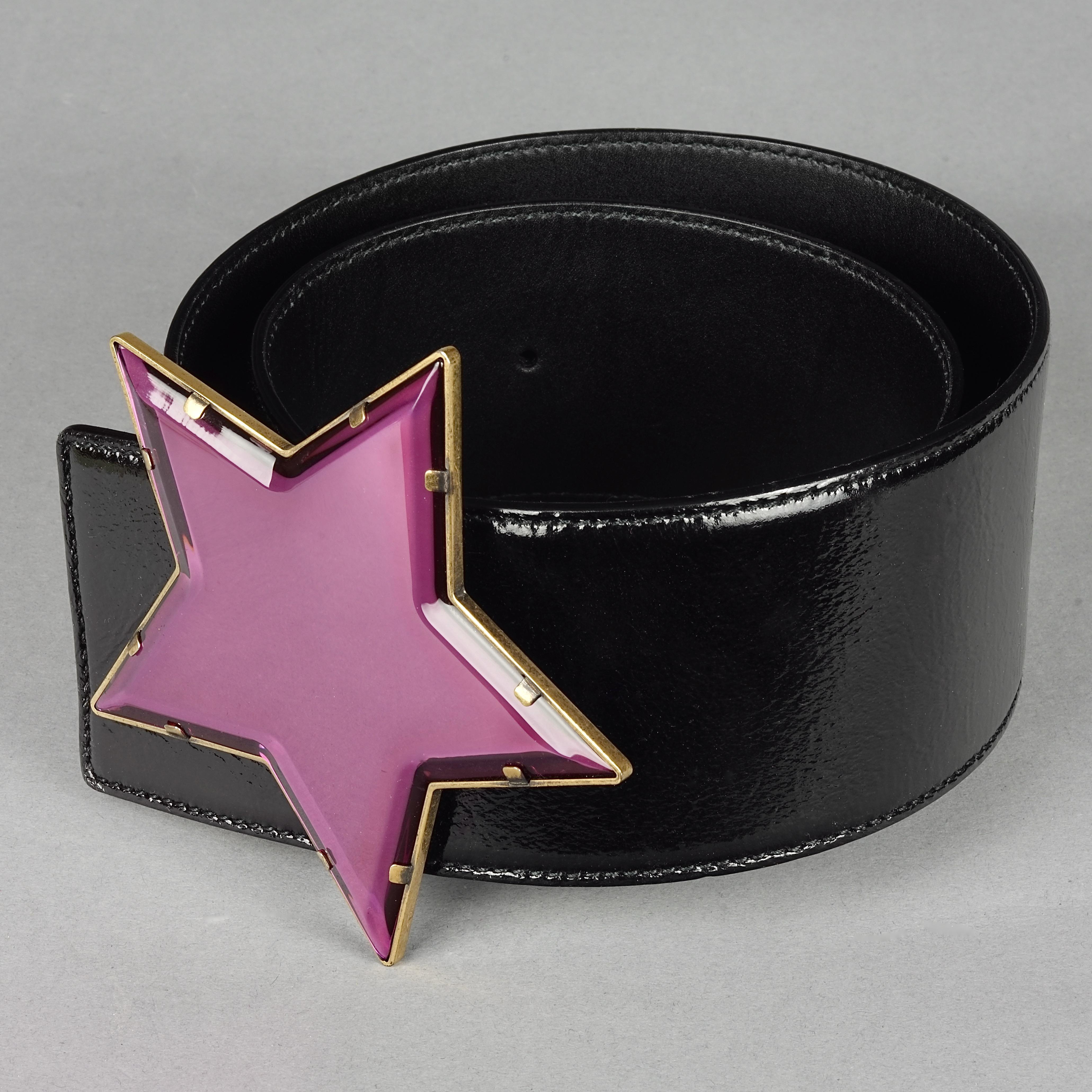 star buckle belt