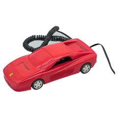 Retro Master "Ferrari Formula" Testarossa Phone, 80s Miami Vice Era Telephone
