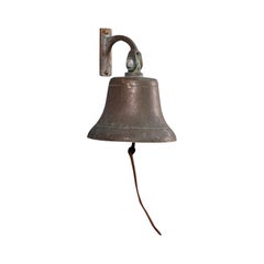 Antique Master Ship's Bell, English, Bronze, Maritime, Nautical Interest, C.1930