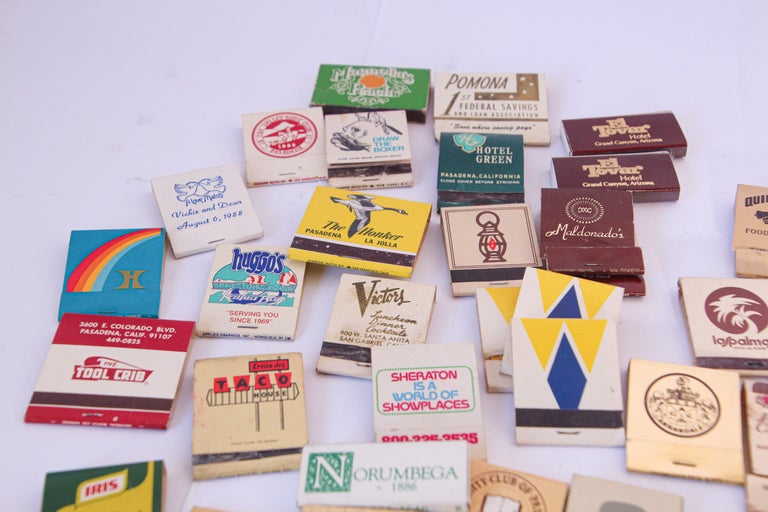 Vintage Matchbook Collections at 1stDibs