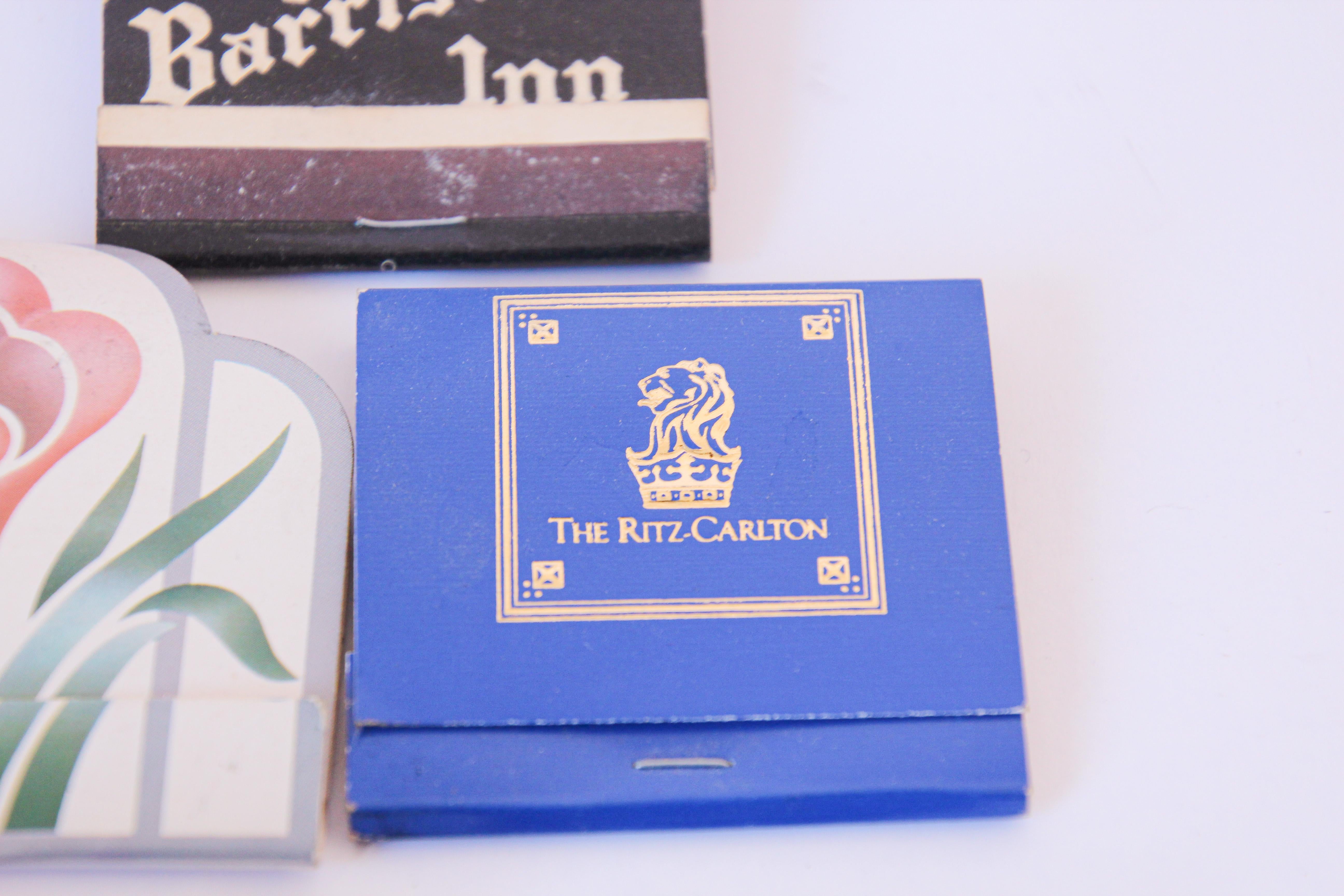 Vintage Matchbook Collections In Good Condition In North Hollywood, CA
