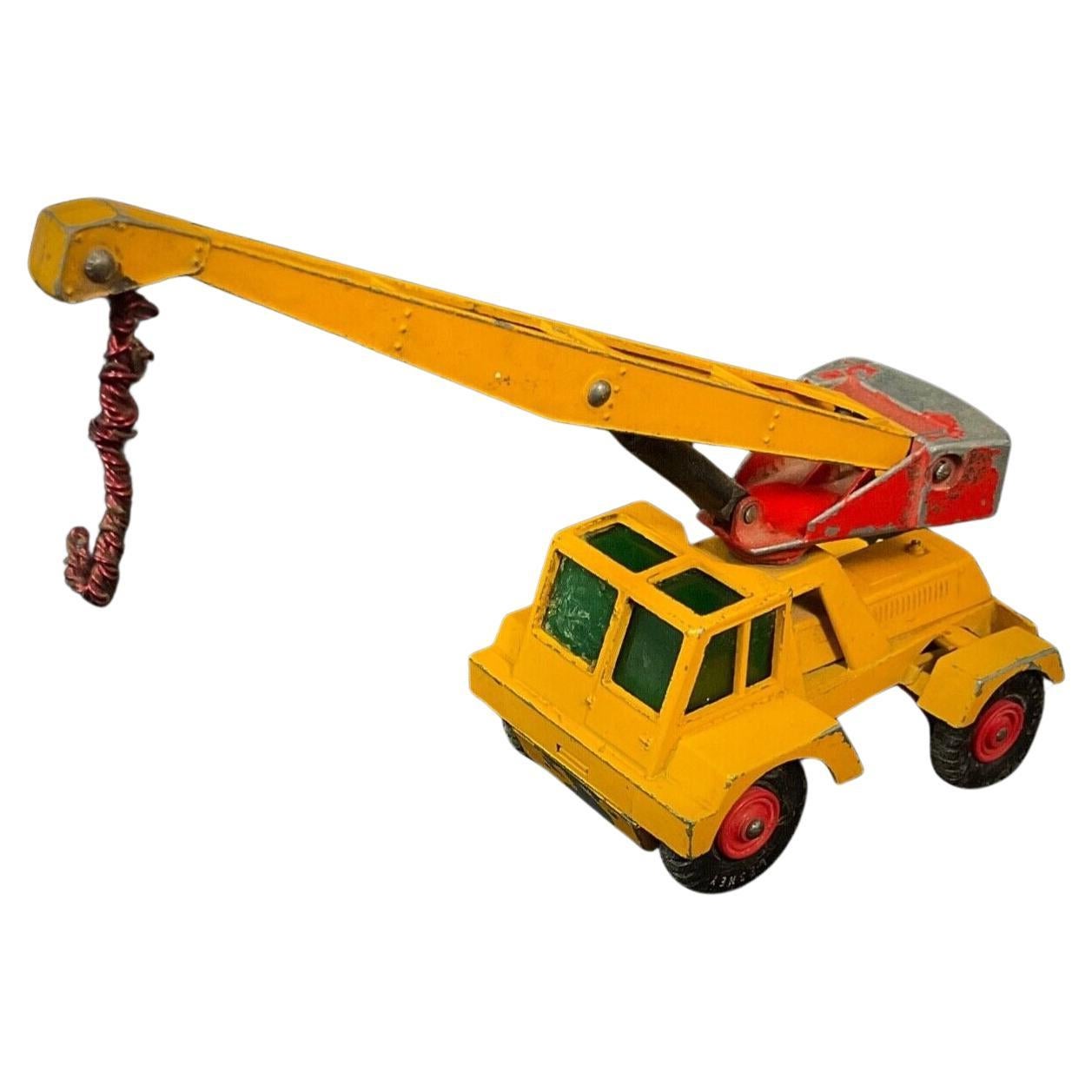 Matchbox King Size No. K.K. 14 Taylor Crane, giallo, circa 1970 - 2Y611