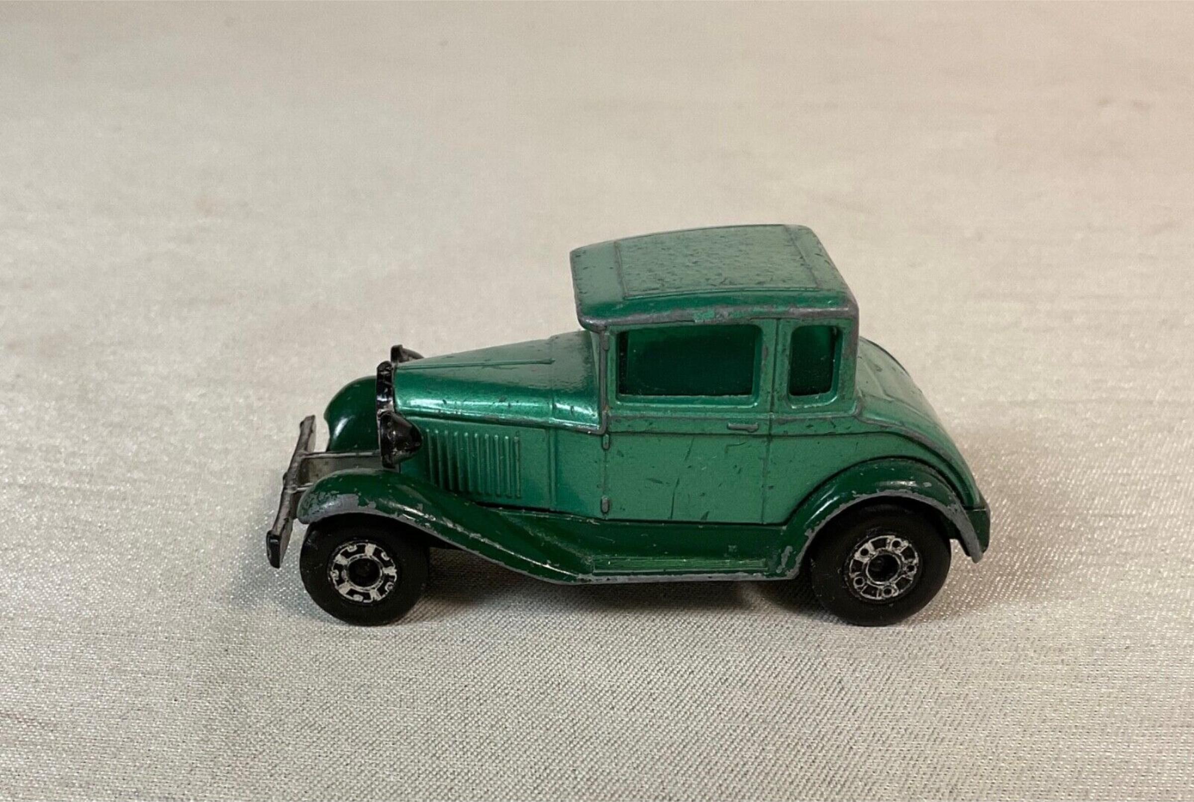 Matchbox Speed King No. K-73 Ford Model A Hot Rod, vert, 1970 - 2Y615 en vente 4