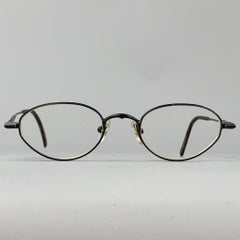 Vintage MATSUDA Black Metal Clip On Sunglasses