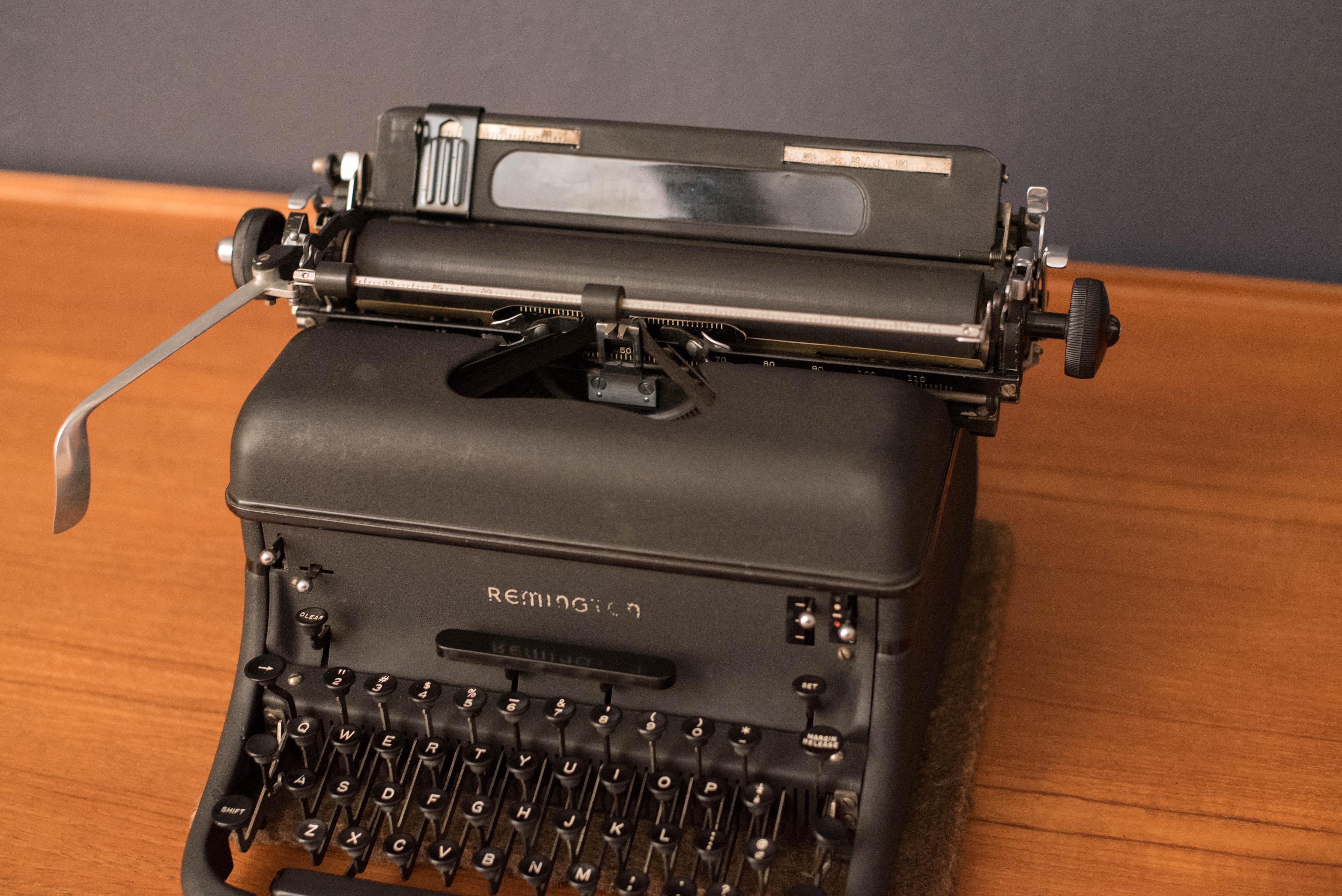 1960's remington typewriter