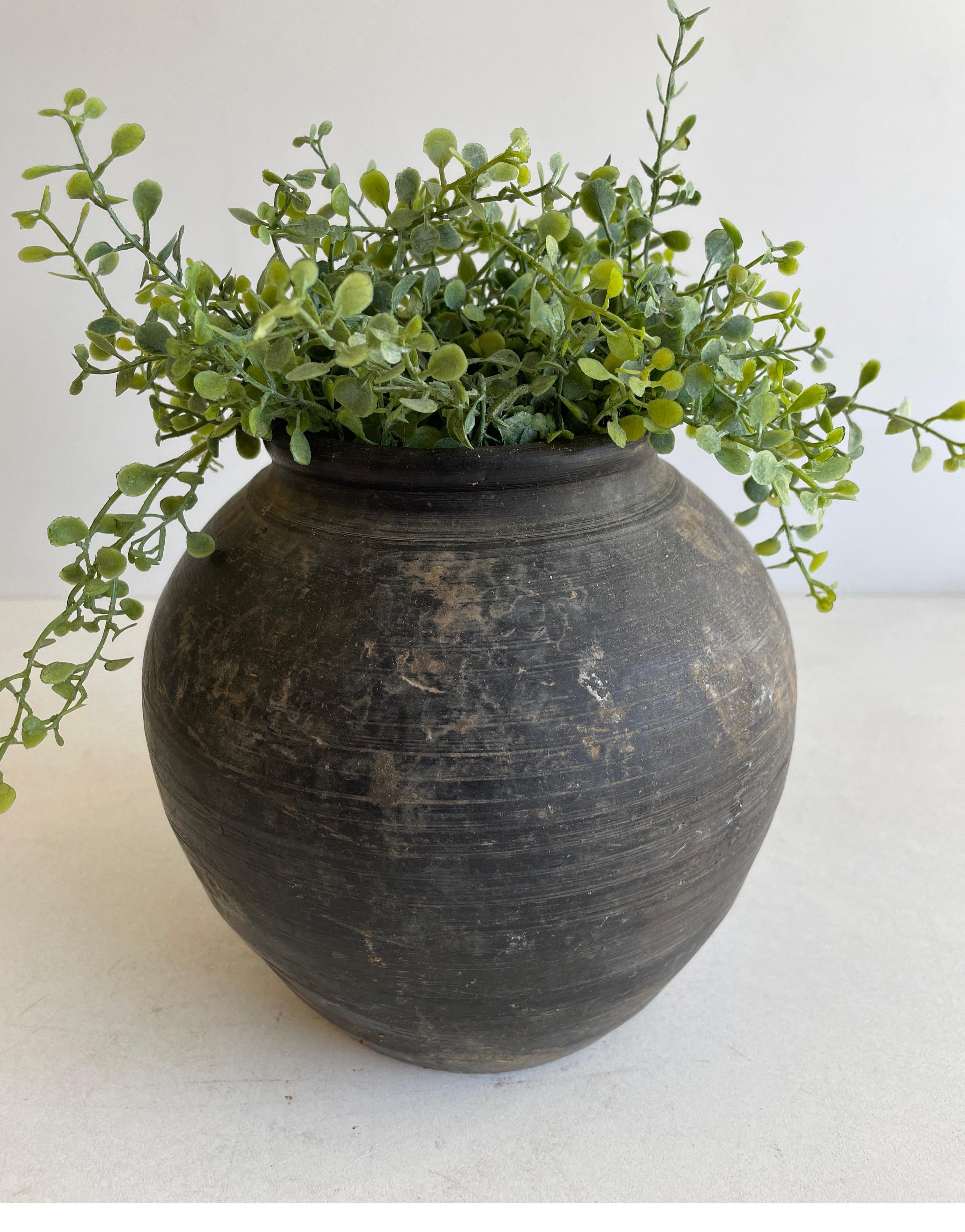 Vintage Matte Clay Oil Pottery Decorative Pot
Vintage Matte Oil Pots Pottery beautifully terracotta rich in character, this vintage oil pot adds just the right amount of texture + warmth where you need it. Stunning matte finish with warm