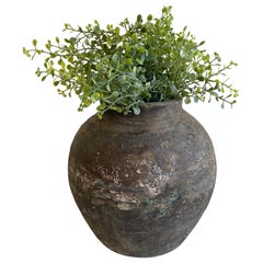 Vintage Matte Clay Oil Pottery Decorative Pot