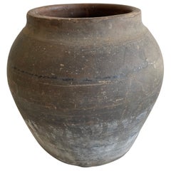 Vintage Matte Clay Oil Pottery Decorative Pot
