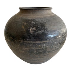 Vintage Matte Clay Oil Pottery Decorative Pot