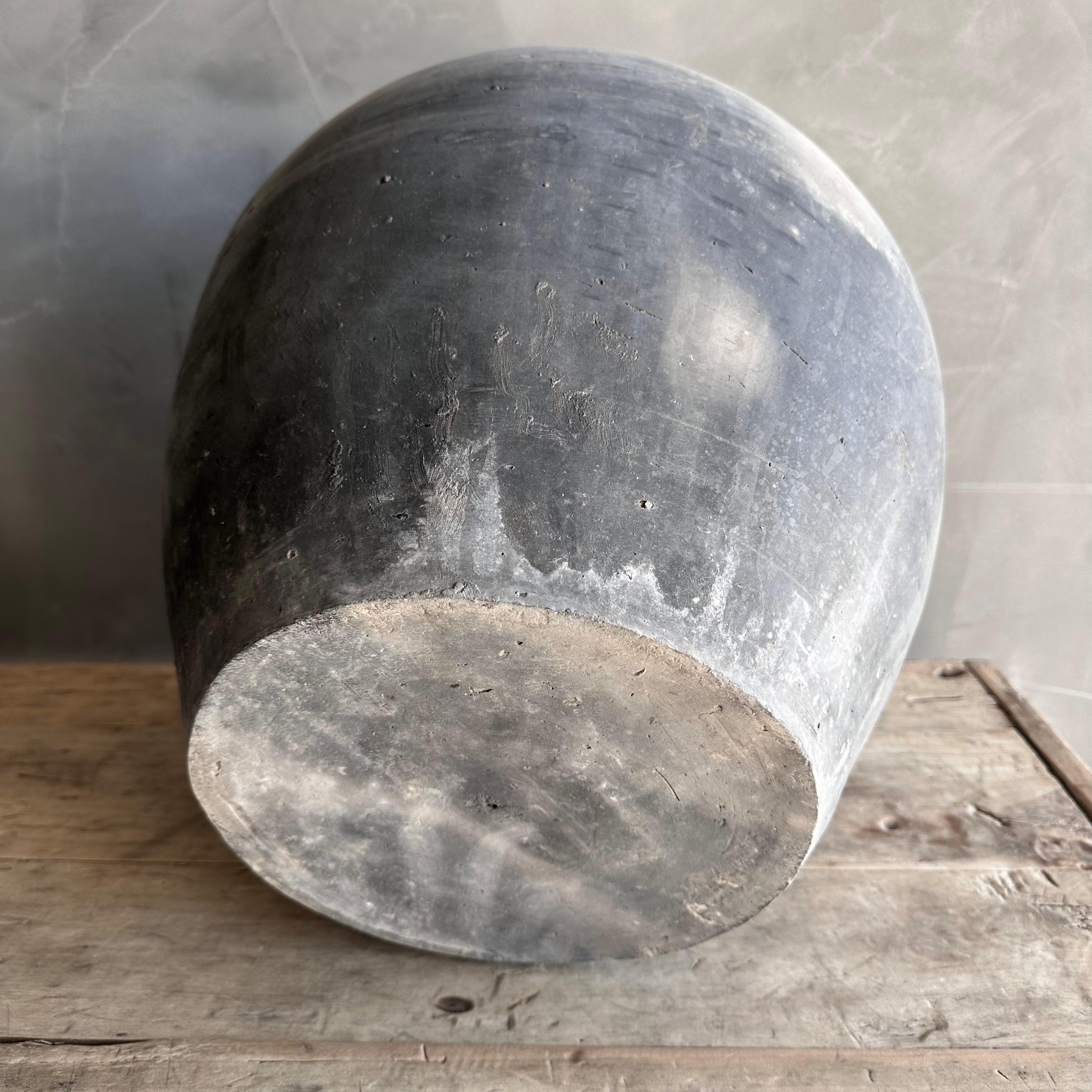 Ceramica ad olio opaca vintage di grandi dimensioni in vendita 1