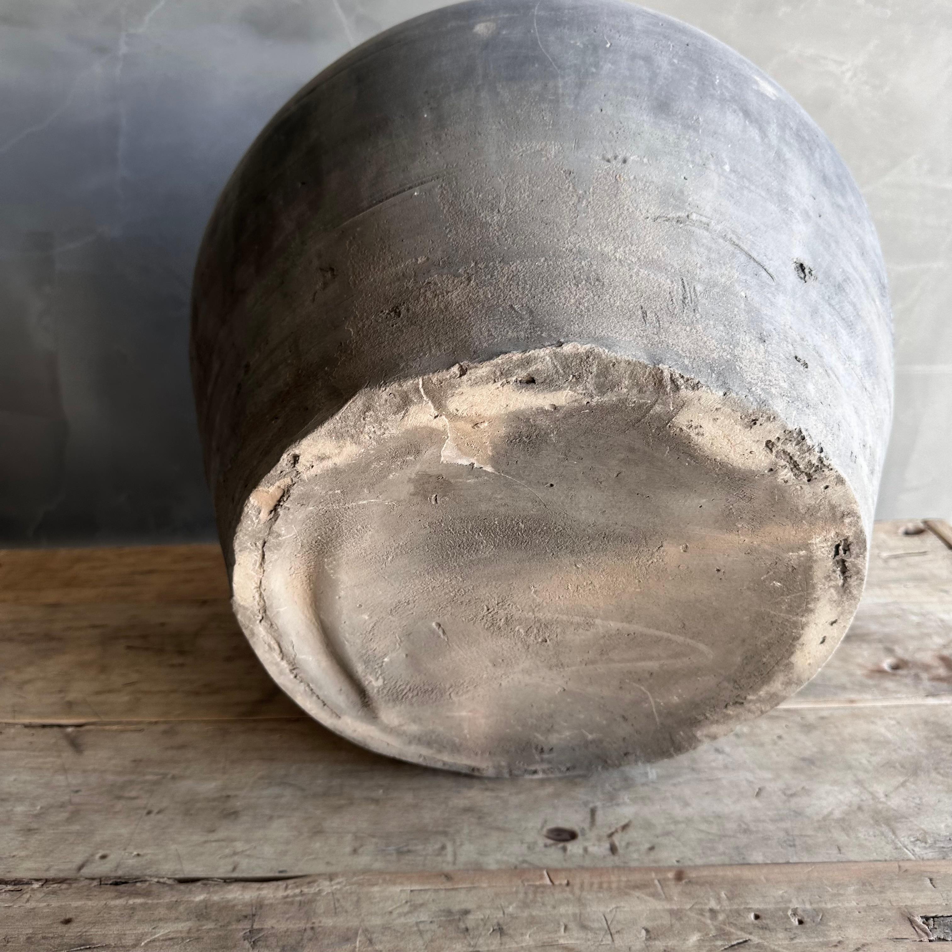 Ceramica ad olio opaca vintage di grandi dimensioni 1