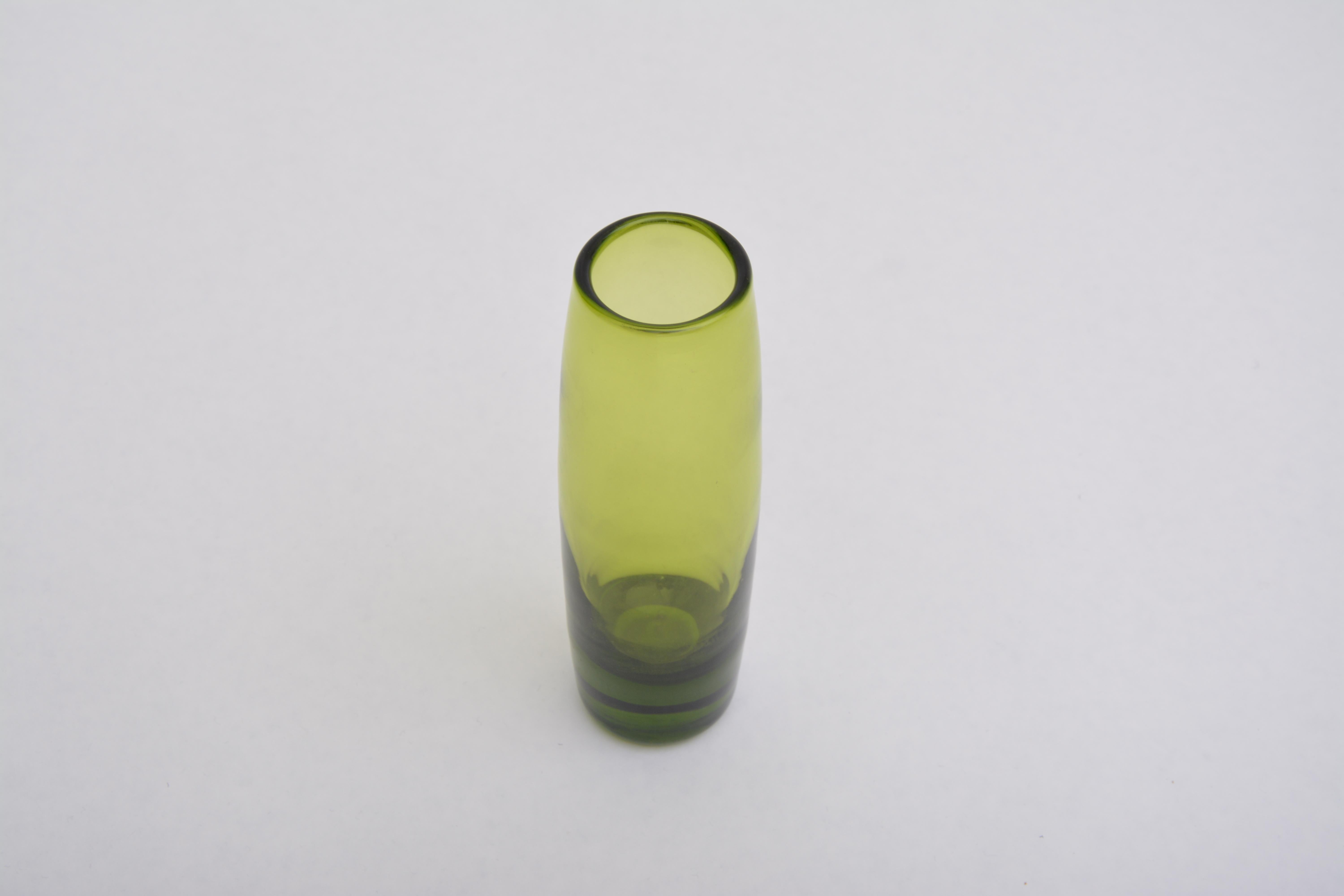 Vintage Maygreen Vase von Per Lütken für Holmegaard (Glas) im Angebot
