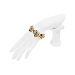 Bracelet vintage en or et diamants de Mazer, circa 1960