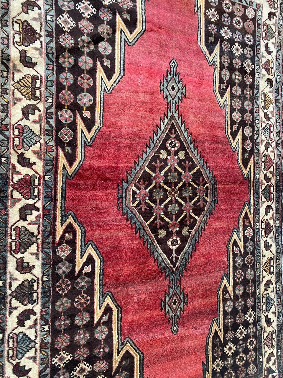Bobyrug’s pretty Vintage Mazlaghan Rug For Sale 1